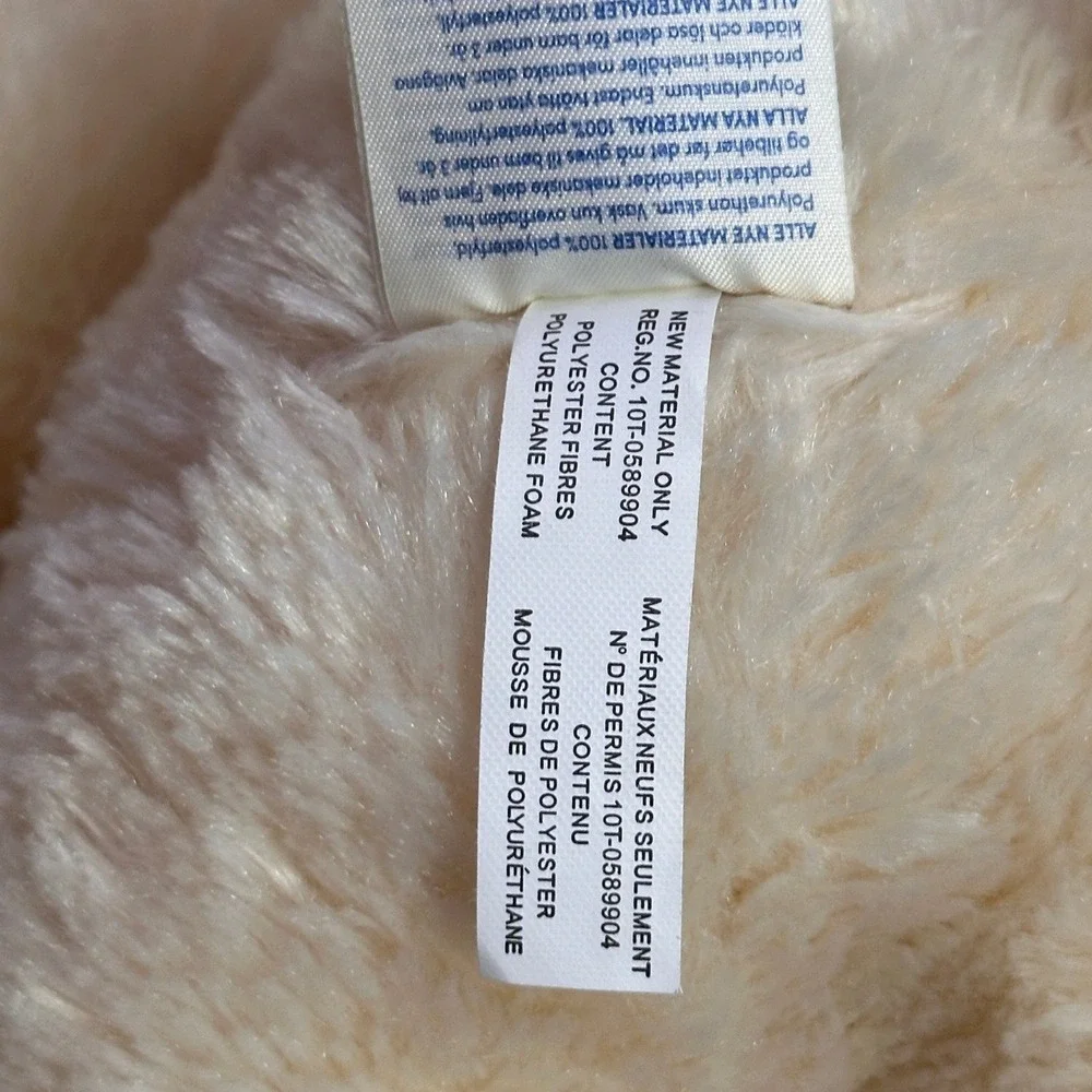 Build-A-Bear Workshop Lil Cub Pudding Cream Teddy Bear Plush 2019 1071792 - Picture 7 of 8